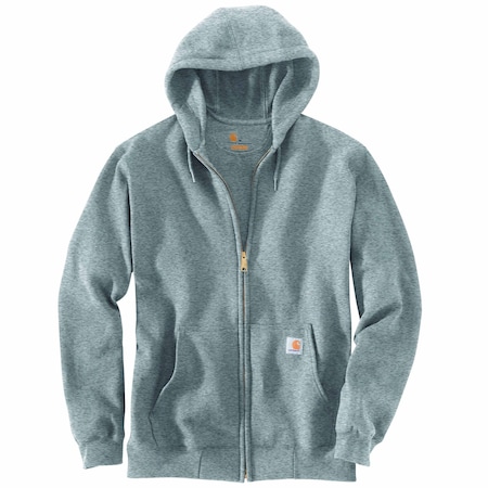 Carhartt Men's TS0122 M LseFit MW FZip Swtshrt 2XL REG Full Zip Loose Heather Grey TS0122-M / K122-HGY2XLREG